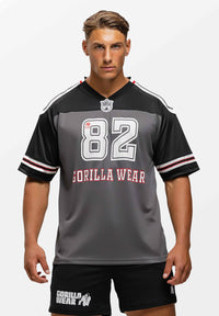 Gorilla Wear Tyler Football Jersey - Noir/Blanc