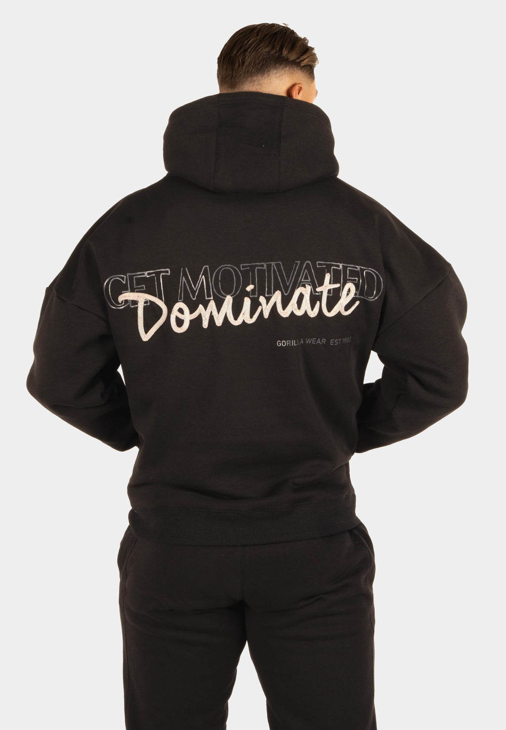 Gorilla Wear Jordan Oversized Hoodie - Noir