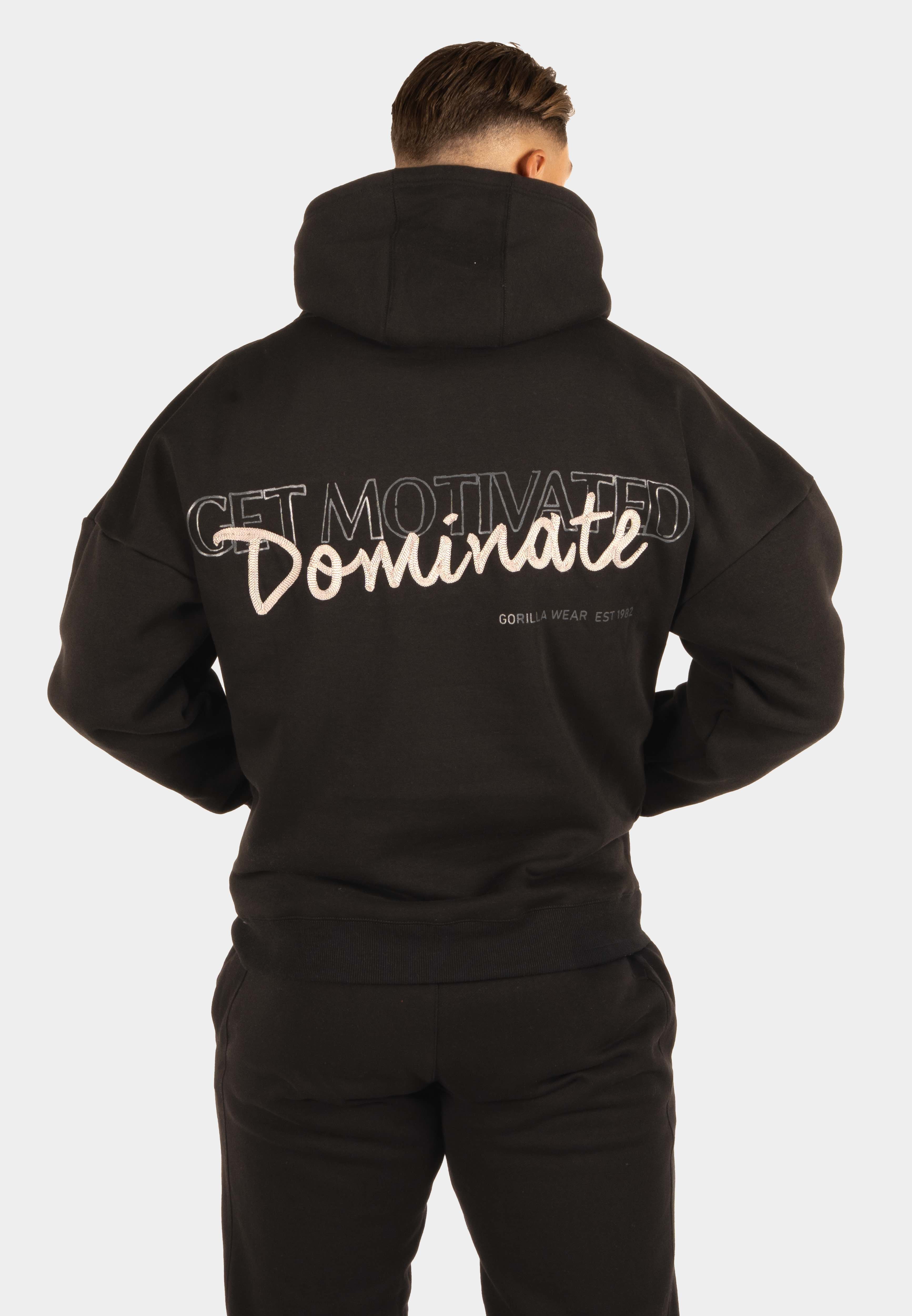 Gorilla Wear Jordan Oversized Hoodie - Noir