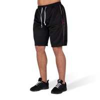 Gorilla Wear Functional Mesh Shorts - Noir/Rouge