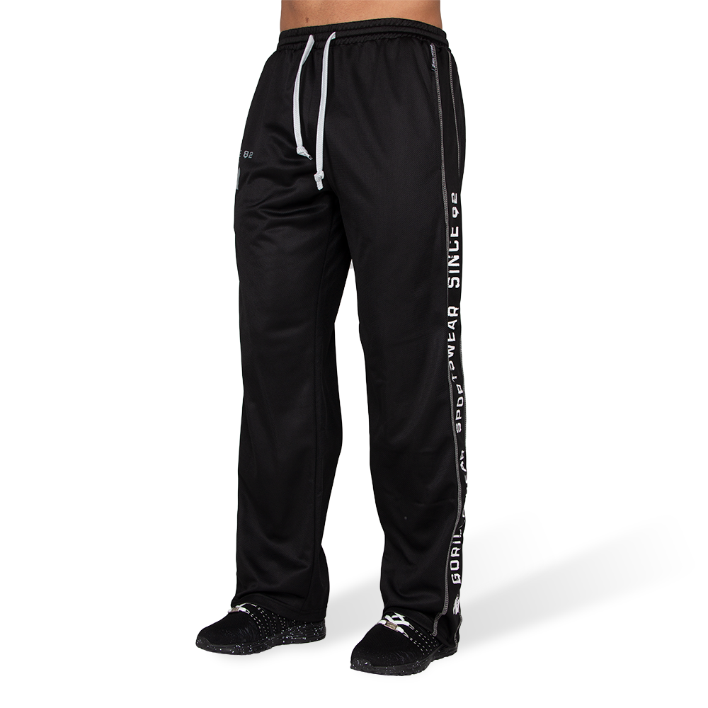 Gorilla Wear Functional Mesh Pants - Noir/Blanc