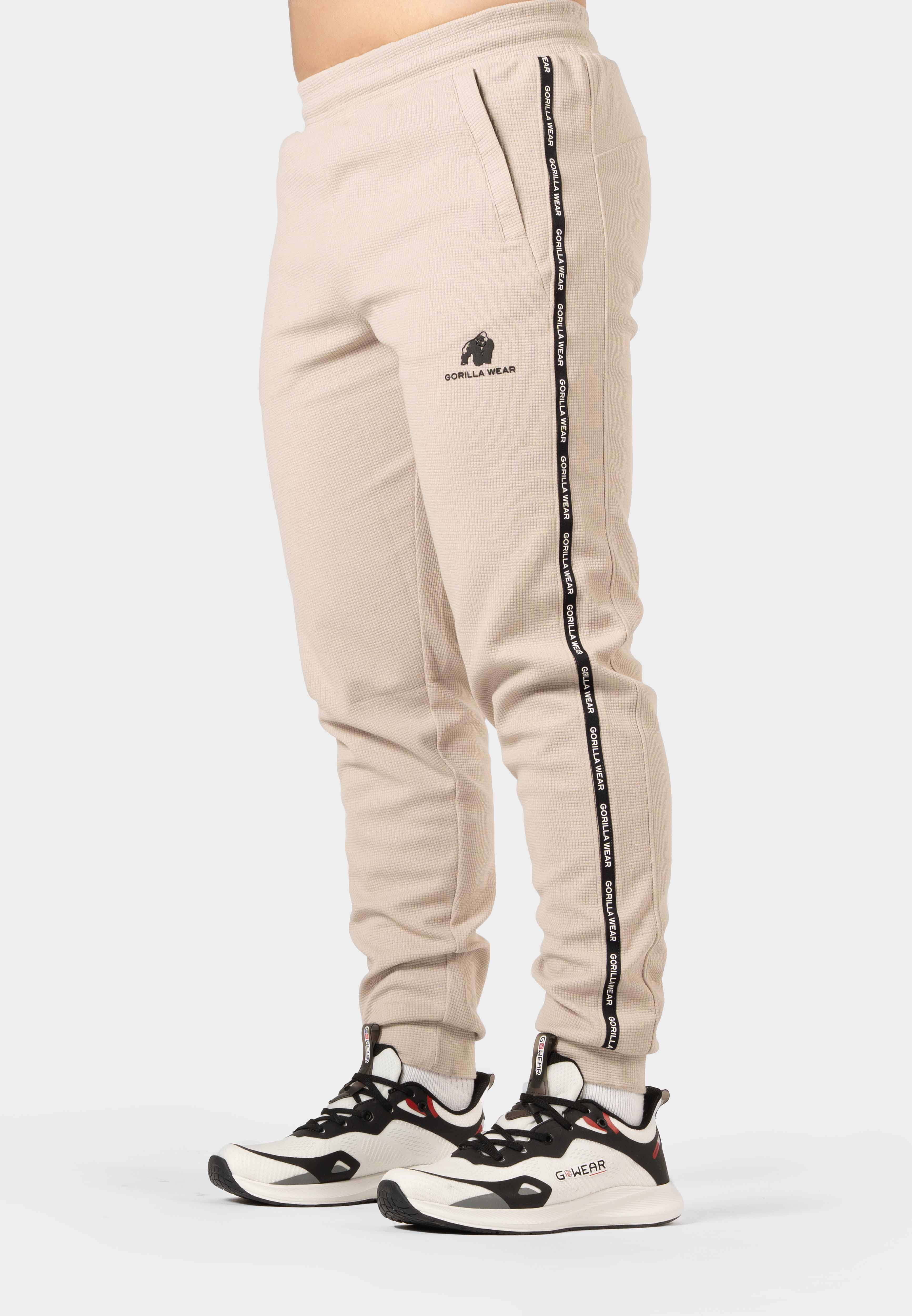 Gorilla Wear Harvey Pantalon de Training - Beige