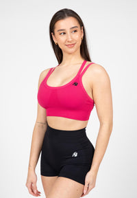 Gorilla Wear Whitney Seamless Brassière de Sport - Rose