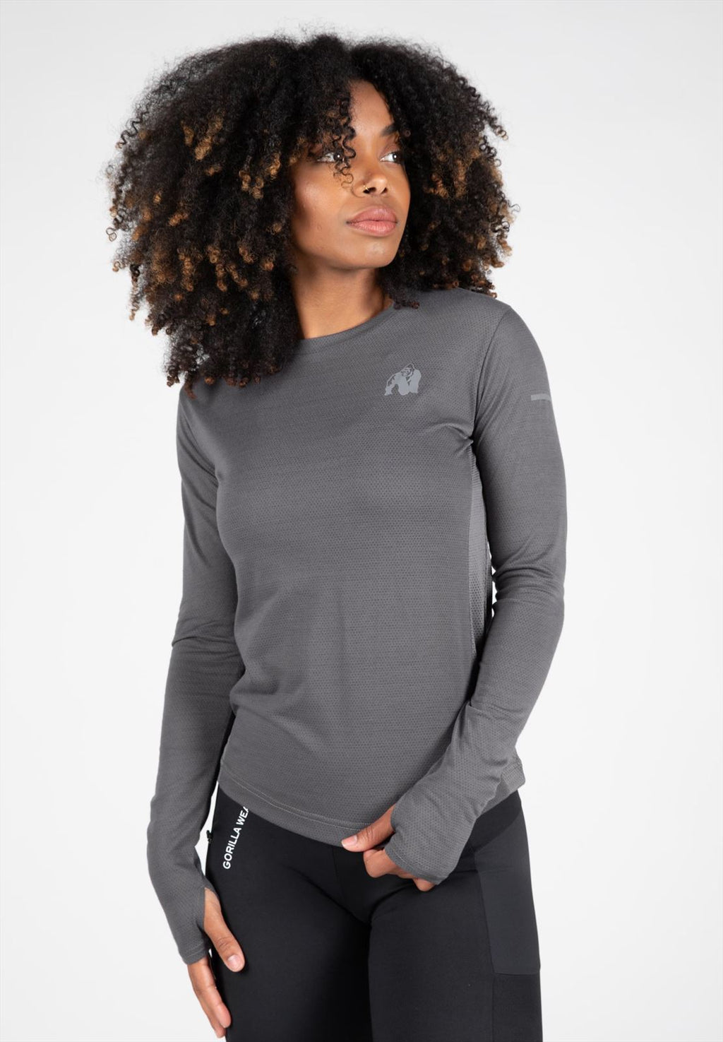Gorilla Wear Raleigh Long Sleeve - Gris