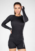 Gorilla Wear Selah Seamless Long Sleeve - Noir