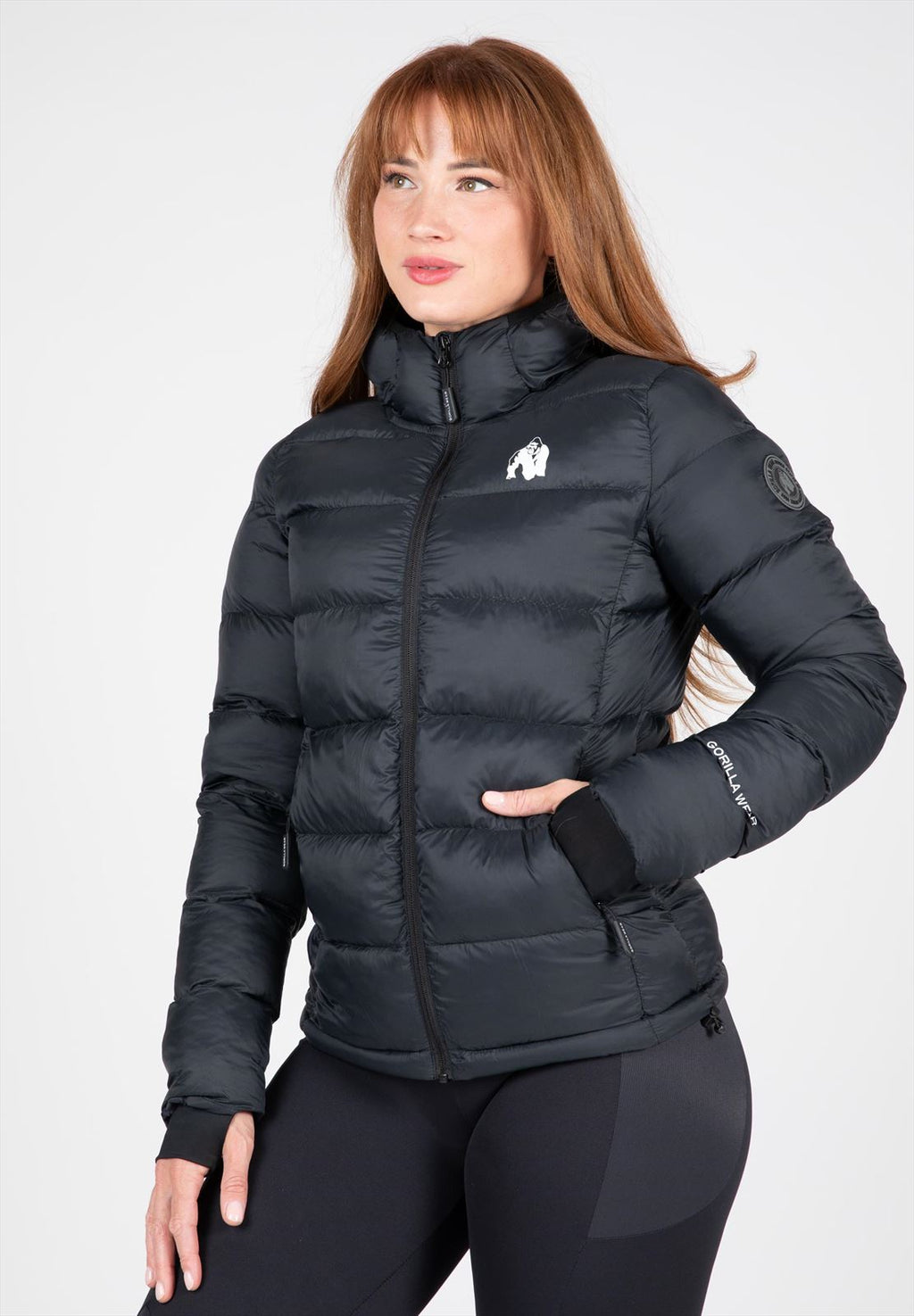 Gorilla Wear Rachel Puffer Jacket - Noir