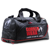 Gorilla Wear Jerome Sporttas - Zwart/Rood - Hoofdafbeelding