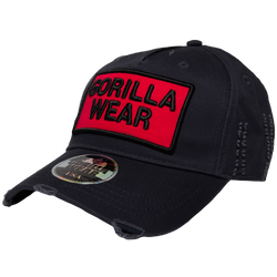Gorilla Wear Harrison Pet - Zwart/Rood - Hoofdafbeelding