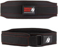 Gorilla Wear 4 Inch Women's Lifting Belt - Noir/Couture Rouge