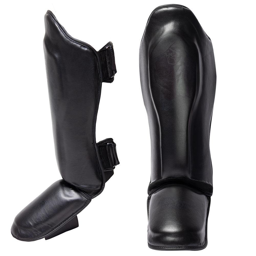 Gorilla Wear Mosby Shin Guards - Noir