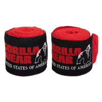 Gorilla Wear Boxing Hand Wraps - Rouge