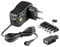 Goobay EcoFriendly Adaptateur Universel 600 mA