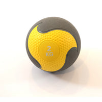 Muscle Power Médecine ball en caoutchouc - 2 kg