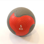 Muscle Power Médecine ball en caoutchouc - 5 kg
