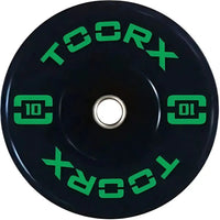 Toorx Fitness Bumper Plate - Plaque de poids olympique - 10 kg