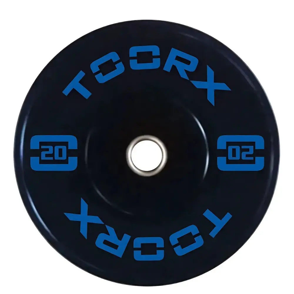 Toorx Fitness Bumper Plate - Plaque de poids olympique - 20 kg