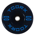 Toorx Fitness Bumper Plate - Plaque de poids olympique - 20 kg