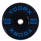 Toorx Fitness Bumper Plate - Plaque de poids olympique - 20 kg