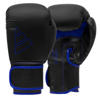 Adidas Gants de Boxe Hybrid 80 - Noir/Bleu