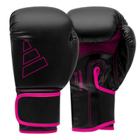 Adidas Gants de Boxe Hybrid 80 - Noir/Rose