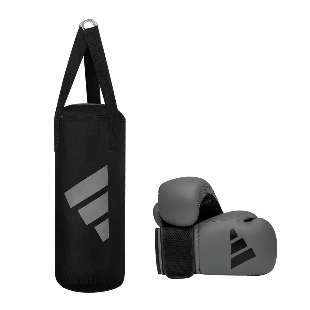 Adidas Kit de Boxe Junior - Gris/Noir - 8 oz