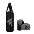 Adidas Kit de Boxe Junior - Gris/Noir - 8 oz