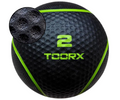 Toorx Fitness Medicine Ball - Noir/Vert - 2 kg