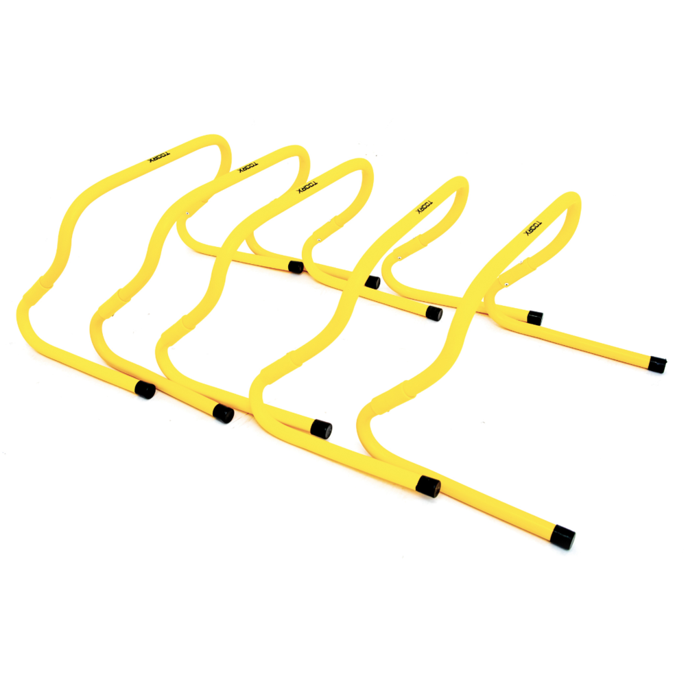 Toorx Fitness Hurdle Set - Lot de 5 - Hauteur R&eacute;glable