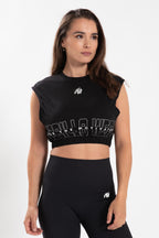 Gorilla Wear Albion Oversized Crop Top - Noir