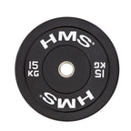 HMS Bumper Plates - Plaque de Poids Olympique - 15 kg