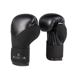 Reeva Bokshandschoenen - Leer - Zwart - Hoofdafbeelding