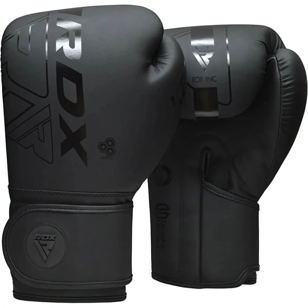 RDX Sports Gants de Boxe F6 Kara - Entraînement - Noir