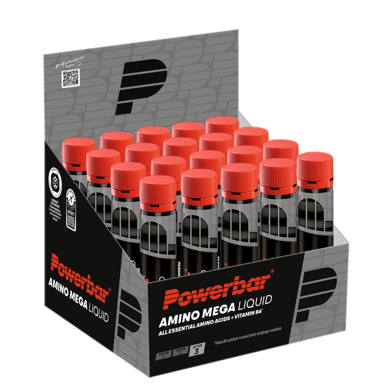 Powerbar Black Line Amino Mega Liquid - 20 x 25 ml Ampoules
