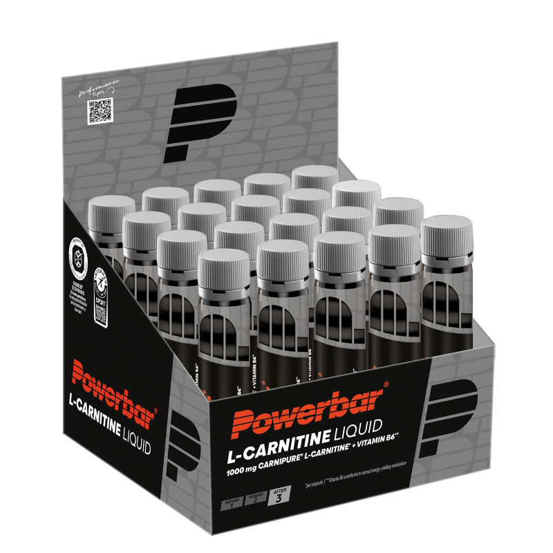 Powerbar Black Line L-Carnitine Liquid - 20 x 25 ml Ampoules