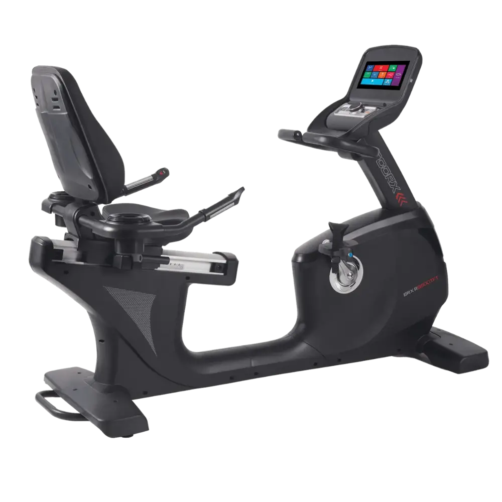 Toorx Professionnel Vélo Semi-Allongé BRX-R9500 Avec 10.1 TFT Touchscreen