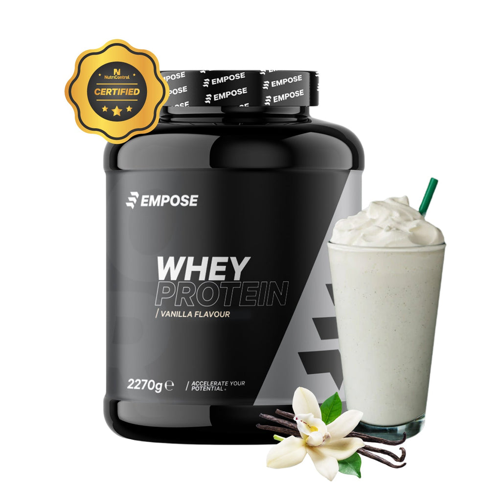 Empose Nutrition Whey Protein - Poudre de protéine - Vanille - 2270g