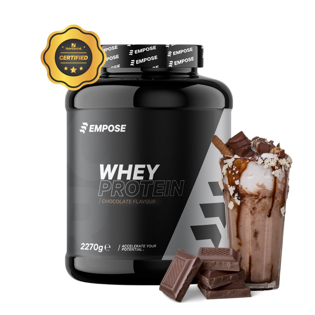 Empose Nutrition Whey Protein - Poudre de protéine - Chocolat - 2270g