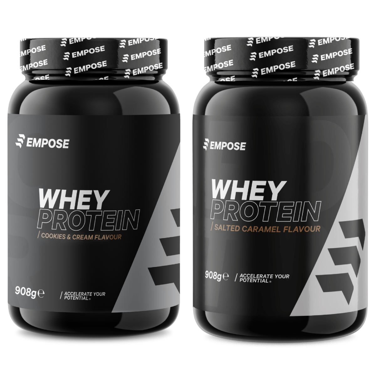 Empose Nutrition Combi-Deal - Protéine Whey - Cookies & Cream/Caramel Salé