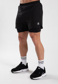 Gorilla Wear Cortez 2-in-1 Shorts - Noir