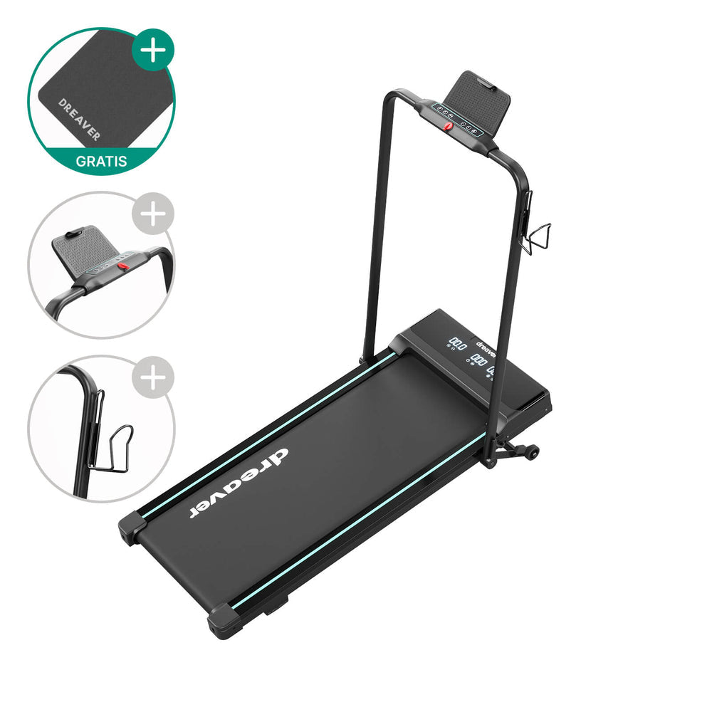 Dreaver Elevate Pro Tapis de Course - Pliable - Pour la Maison
