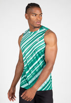 Gorilla Wear Easton Tank Top - Vert/Blanc