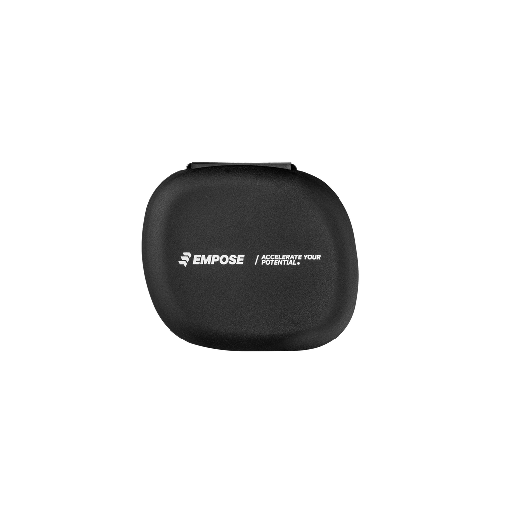 Empose Nutrition Pillbox - Boîte à pilules pour suppléments - Noir