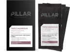 PILLAR Performance Triple Magnésium Pack de Voyage - 15 x 5 gr - Baie