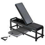 Flow Fitness DSG200i met Perform Fitnessbank - Smart Home Gym - Krachtstation