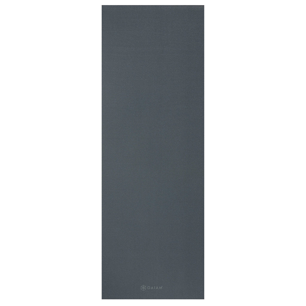 Gaiam Tapis de Yoga - Folkstone Grey - 4 mm
