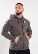 Gorilla Wear Georgia Zipped Hoodie - Gris