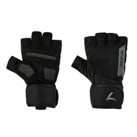 Reeva Gants de Fitness avec Wrist Wraps - Noir