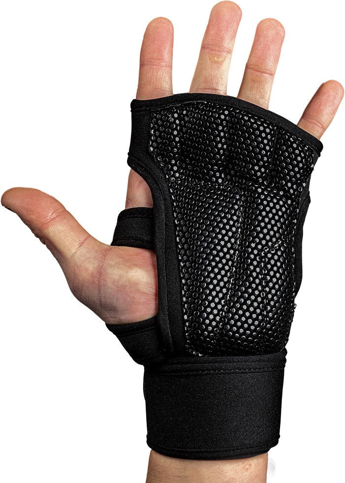 Gorilla Wear Yuma Weight Lifting Workout Gloves - Noir