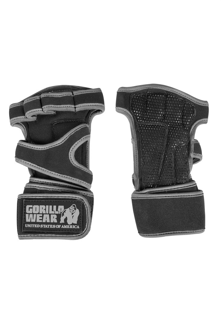 Gorilla Wear Yuma Weight Lifting Workout Gloves - Noir/Gris
