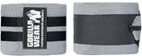 Gorilla Wear Knee Wraps - Grijs/Zwart - Hoofdafbeelding